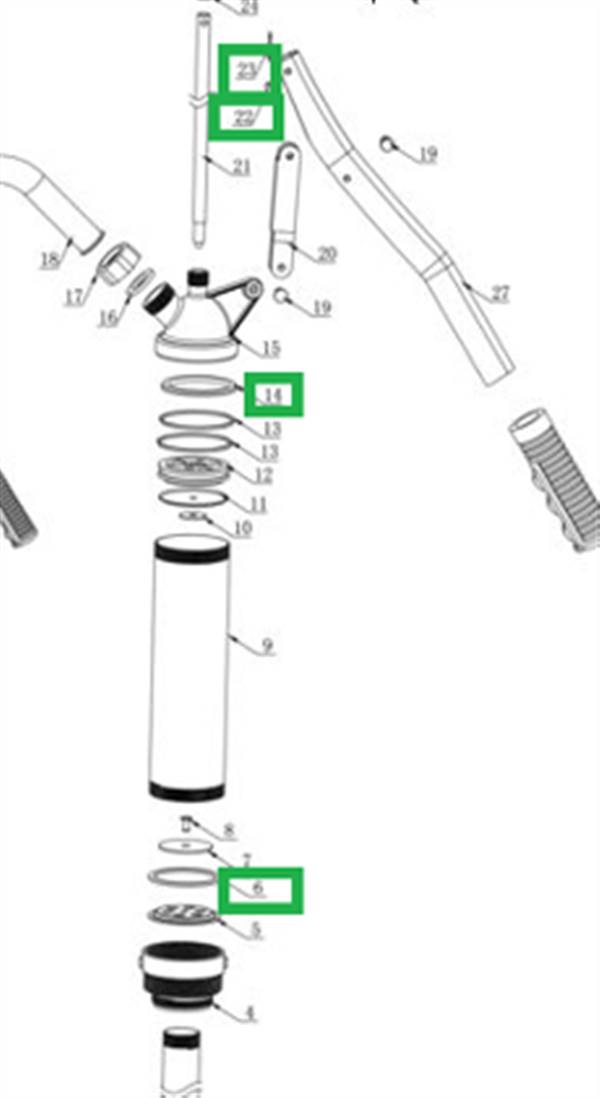 Ремкоплект для NO4220 NORDBERG NO4220#RK